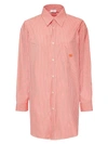 ETRO COTTON SHIRT WITH FRONTAL LOGO EMBROIDERY