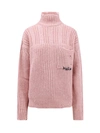 MARNI VIRGIN WOOL SWEATER WITH DESTROYED EFFECT