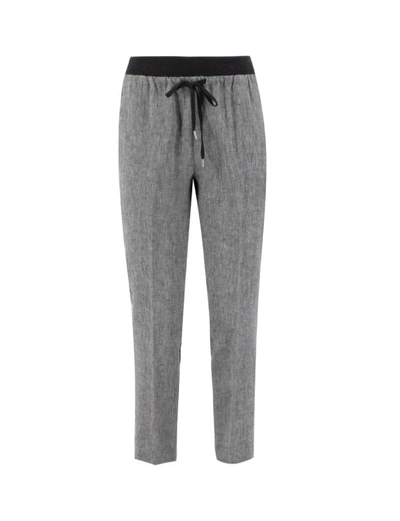 Le Tricot Perugia Trousers In Grey