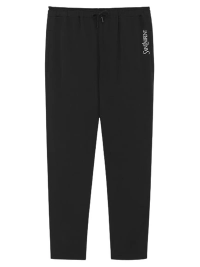 Saint Laurent Jogging Sweatpants Black