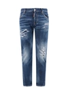 Dsquared2 Men's Low Rise Denim Jeans In Blue