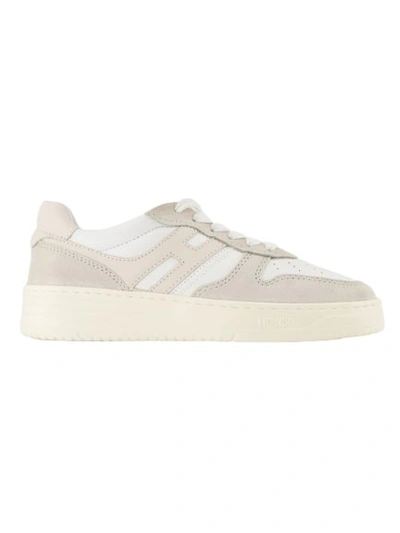 HOGAN H630 SNEAKERS - WHITE - LEATHER