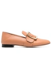 Bally Janelle Leather Loafers In Brown