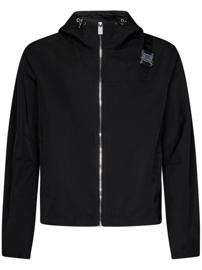 Alyx Buckle-detail Hooded Jacket In Black