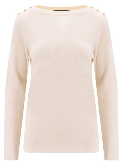 Gucci Gg Knitwear Beige In Neutral