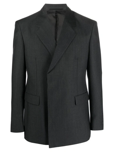 PRADA PRADA DOUBLE-BREASTED WOOL JACKET