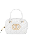 MOSCHINO WHITE LEATHER SHOULDER BAG