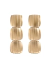 Ivi Women's Slot 18k-gold-plated Triple-drop Earrings In Gold