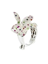 MIO HARUTAKA MULTICOLOR SAPPHIRE BUNNY RING