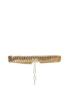 Rabanne High-quality Brass Gold-toned Belt In Gold
