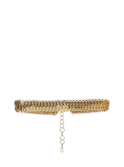 Rabanne High-quality Brass Gold-toned Belt