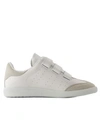 ISABEL MARANT BETH-GZ SNEAKERS - LEATHER - WHITE