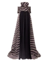 GEMY MAALOUF OFF-SHOULDERS WIDE GOWN - LONG DRESSES