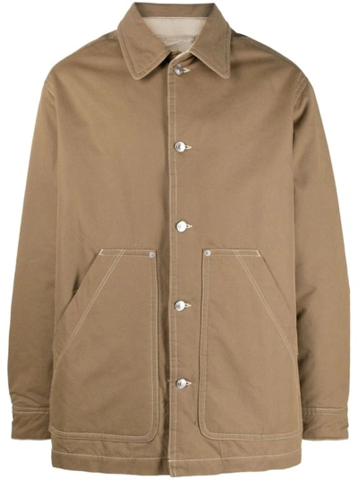 Isabel Marant Buttons-down Jacket In Brown