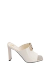 Valentino Mule In White