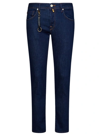 Incotex Blue Slim-fit Denim Jeans