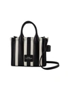 MARC JACOBS THE MICRO TOTE - LEATHER - BLACK