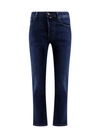 JACOB COHEN SLIM FIT JEANS WITH ICONIC HANDKERCHIEF