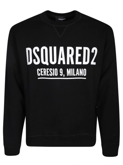 Dsquared2 Ceresio 9 Cool Sweater In Black