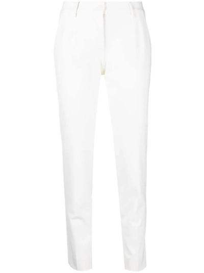 Dolce & Gabbana White Skinny Trouser