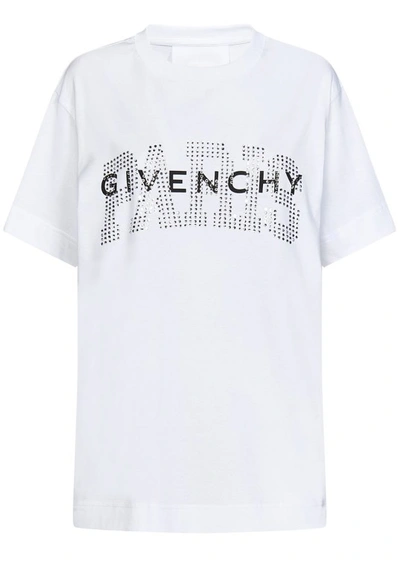 Givenchy Cotton Logo T-shirt In White