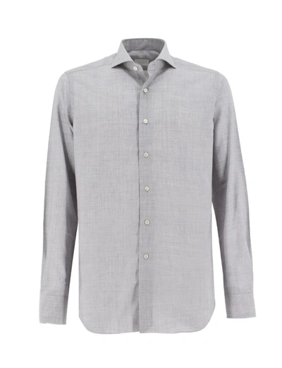 Xacus Grey Slim-fit Shirt