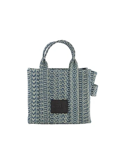 Marc Jacobs The Micro Tote - Cotton - Blue