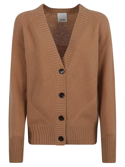 Allude Cashmere Cardigan In Beige