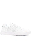 JUST CAVALLI WHITE LEATHER SNEAKER