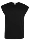 Saint Laurent Men's Sahara Sleeveless Button-down Shirt In Black