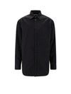 VALENTINO COTTON SHIRT WITH EMBROIDERED LOGO
