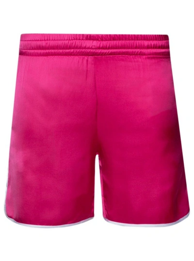 Blue Sky Inn Men's Waiter Satin Shorts In Pink