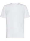 Lardini White Cotton Crewneck T-shirt In White