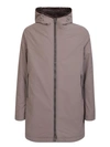 Herno Three-quarter Coats In Brown