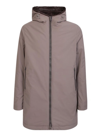 Herno Three-quarter Coats In Beige