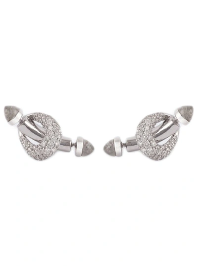 Ananya Chakra Solid Ear Studs In Not Applicable