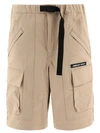 Ambush Cotton Bermuda Shorts In Brown