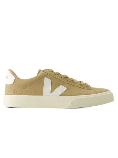 Veja Campo Sneakers - Leather - Dune White In Brown