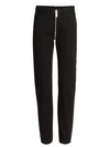 Givenchy Slim Cut Zip-detail Jeans In Black
