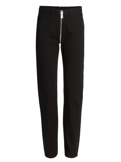 GIVENCHY GIVENCHY BLACK COTTON DENIM JEANS