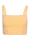 Alexandra Golovanoff Thin-strap Vest Top In Yellow