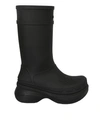 BALENCIAGA BLACK RUBBER BOOTS