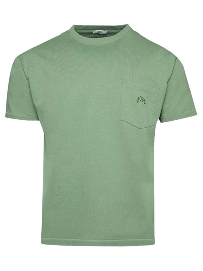 Bode Pocket T-shirt In Green