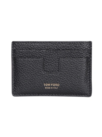 Tom Ford T Line Black Cardholder