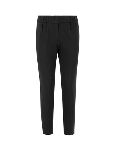 Le Tricot Perugia Trousers In Black