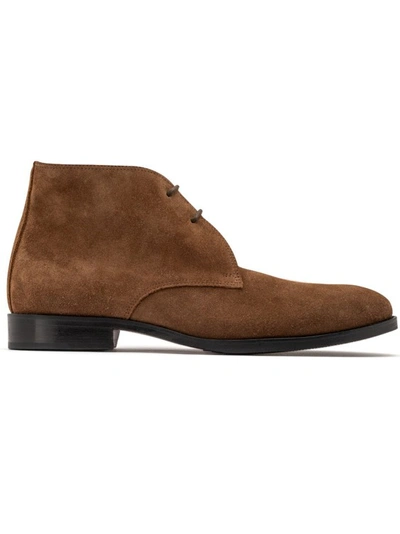 Alexander 1910 Ankle Boots Mountain - Suede Havana In Brown