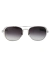 Matsuda M3115 Aviator-frame Sunglasses In Black