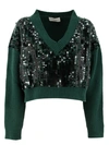 ERMANNO SCERVINO WOOL SWEATER WITH V-NECK