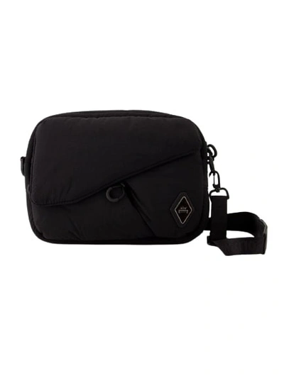 A-cold-wall* Diamond Padded Messenger Bag In Black