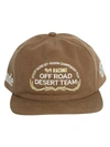 RHUDE DESERT TEAM WASHED CANVAS HAT
